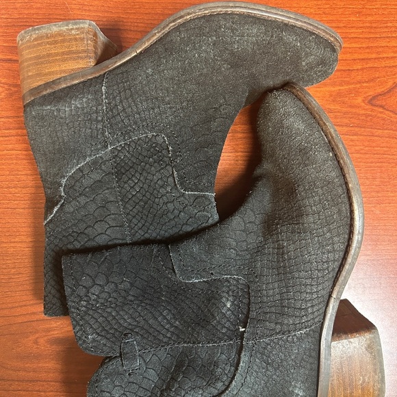 Black Ankle Boots - Picture 2 of 4